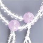 水晶藤雲石仕立すいしょうとううんせき)正絹房[7-65-11]