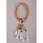 天竺菩提珠虎目石仕立(てんじくぼだいじゅとらめいし)正絹房[7-64-19]