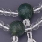 天然水晶青苔瑪瑙仕立(てんねんすいしょうあおこけめのう) 正絹房