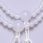 白瑪瑙(しろめのう) 正絹房[7-64-26]